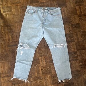 Levi's Light Blue High Rise Women Jeans